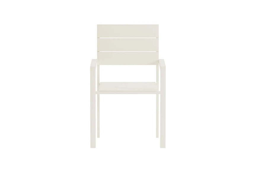 Gartenstuhl Levels aus Aluminium und Polywood in Beige von Venture Home – Bild 5
