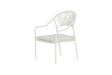 Gartenstuhl Paros aus Stahl, Rattan und Textilene in Beige von Venture Home – Bild 7