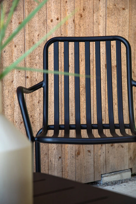 Gartenstuhl Peking aus Aluminium in Schwarz von Venture Home – Bild 17