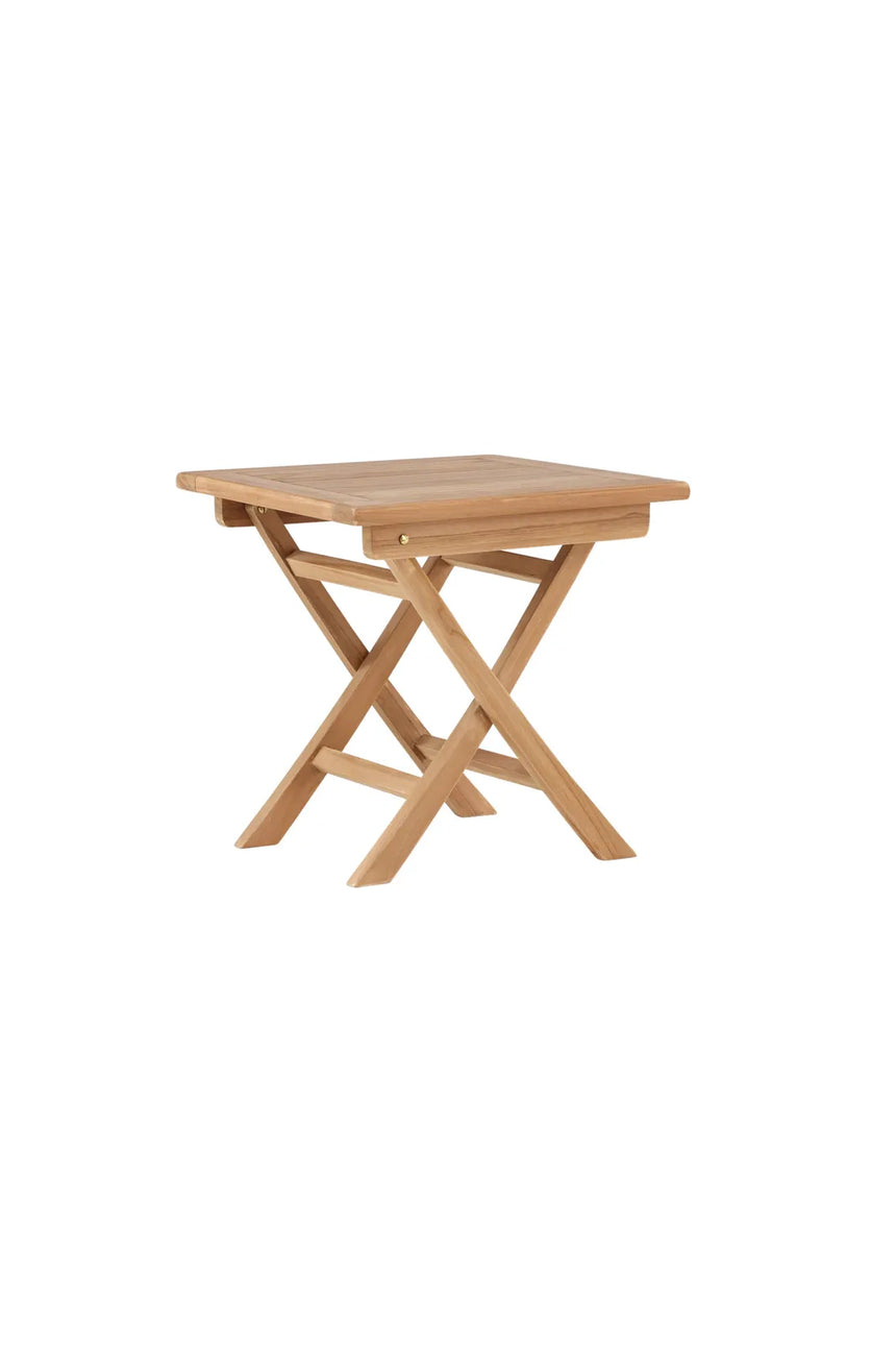 Gartentisch Kenya aus Teak in Natur, quadratisch, 50×50×50 cm von Venture Home – Bild 3