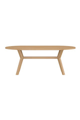 Gartentisch Kenya aus Teakholz in Natur, 200×100×75 cm von Venture Home – Bild 1