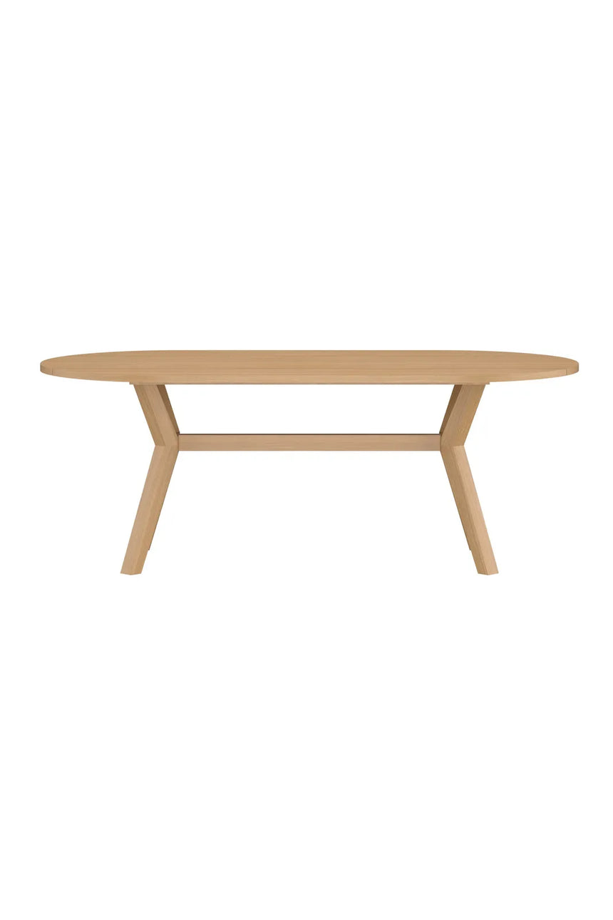 Gartentisch Kenya aus Teakholz in Natur, 200×100×75 cm von Venture Home – Bild 1
