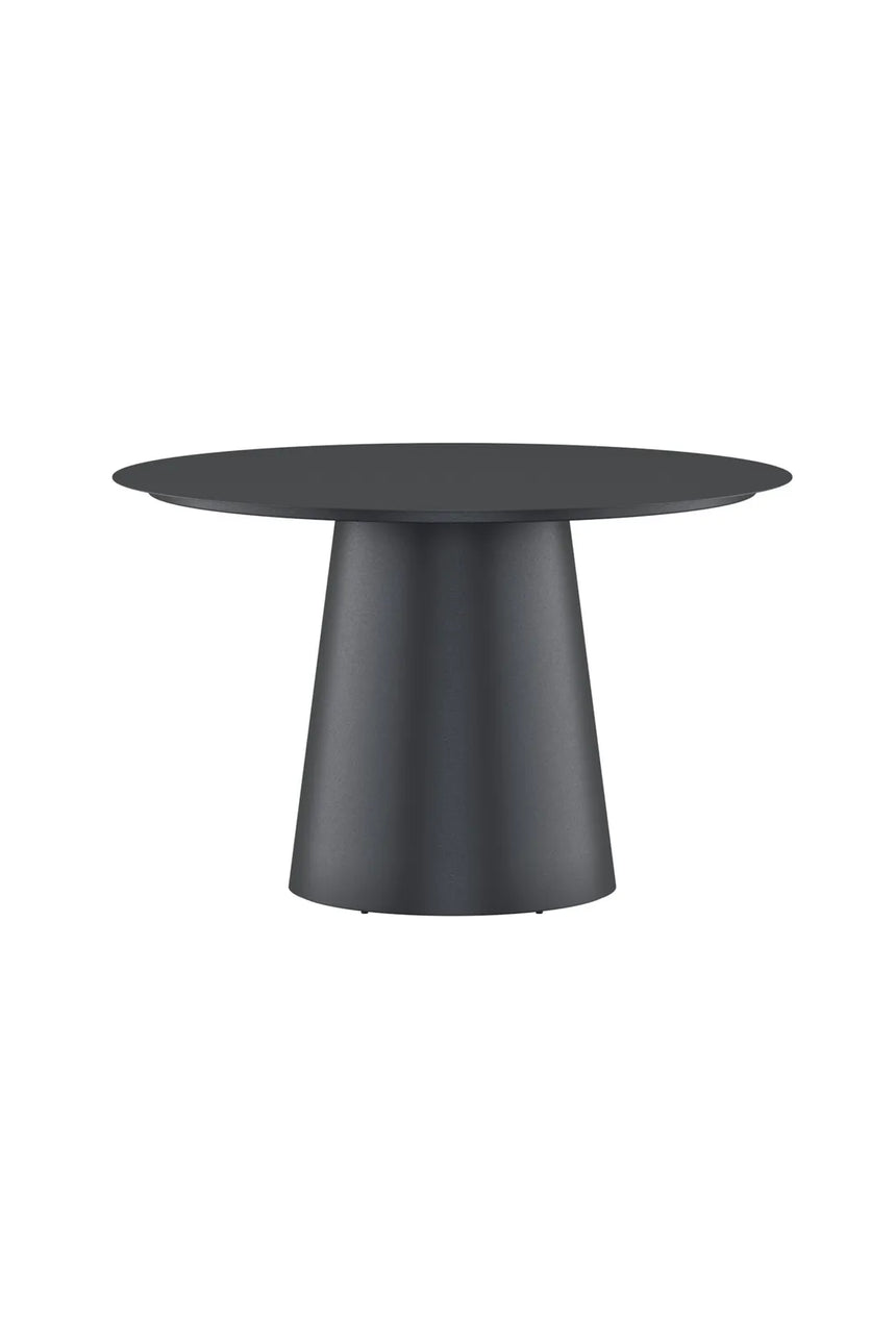 Gartentisch Lanzo aus Aluminium in Schwarz, 120x120×75 cm von Venture Home – Bild 1