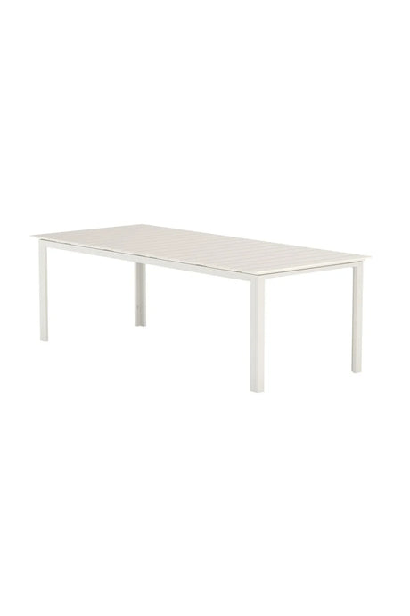 Gartentisch Levels aus Polywood und Aluminium in Beige, ausziehbar, 229-310 cm von Venture Home – Bild 3