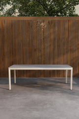 Gartentisch Lino aus Aluminium und Keramikglas in Beige, 220×100×74 cm von Venture Home – Bild 4