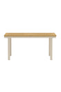 Gartentisch Panama aus Teak und Aluminium in Beige/Natur, erweiterbar, 160-240 cm von Venture Home – Bild 1