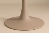 Glade Runder Esstisch Stahlrahmen / MDF Beige Lackierung 100x75 cm von Venture Home – Produktbild 4