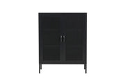 Kommode Misha aus Stahl in schwarz, 40x80x101,5 cm von Venture Home – Bild 17