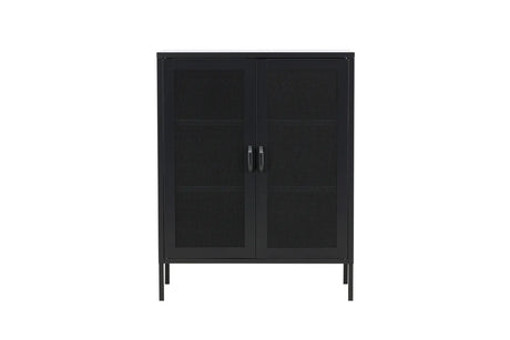 Kommode Misha aus Stahl in schwarz, 40x80x101,5 cm von Venture Home – Bild 17