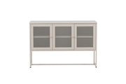 Kommode Piring aus Stahl in beige, 40x120x80 cm von Venture Home – Bild 18