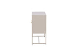 Kommode Piring aus Stahl in beige, 40x120x80 cm von Venture Home – Bild 21