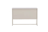 Kommode Piring aus Stahl in beige, 40x120x80 cm von Venture Home – Bild 24