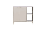 Kommode Piring aus Stahl in beige, 42x110x100 cm von Venture Home – Bild 18