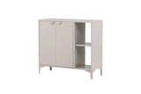 Kommode Piring aus Stahl in beige, 42x110x100 cm von Venture Home – Bild 19