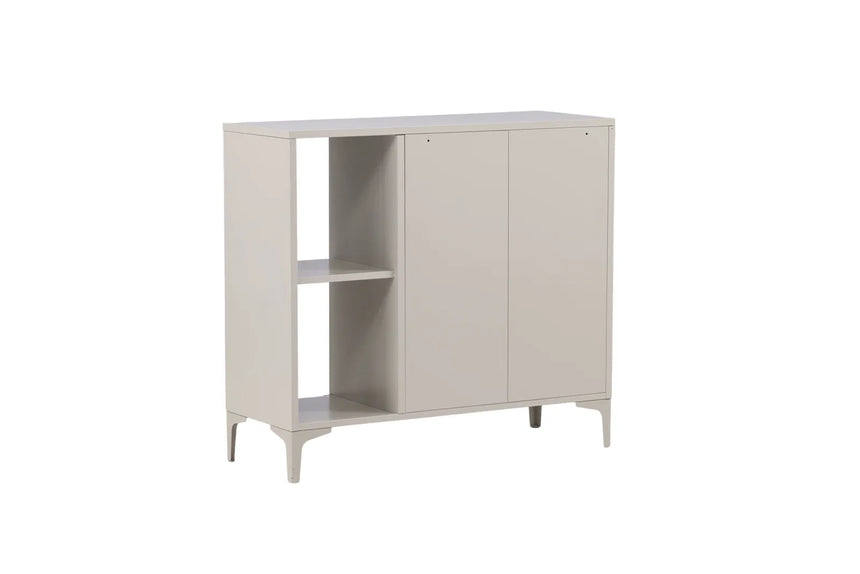 Kommode Piring aus Stahl in beige, 42x110x100 cm von Venture Home – Bild 23