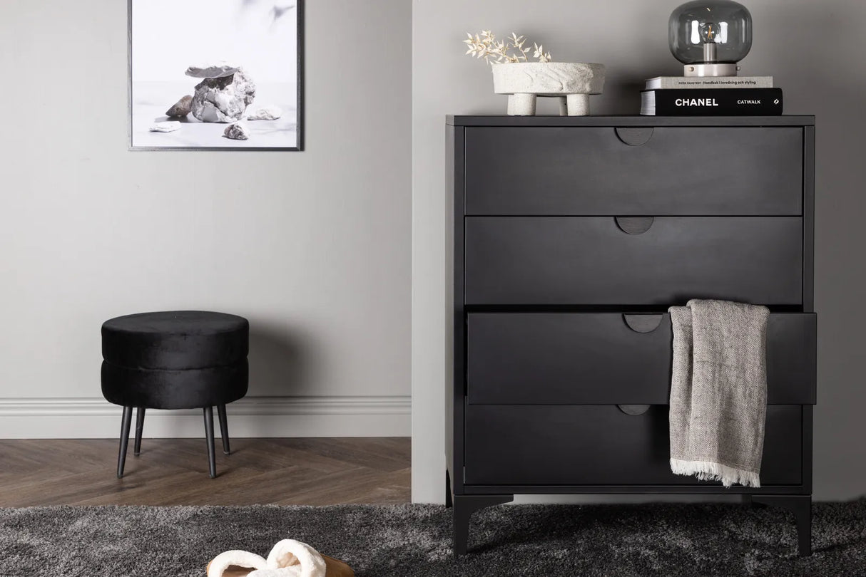 Kommode Piring aus Stahl in schwarz, 40x78x98 cm von Venture Home – Bild 30