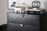 Kommode Piring aus Stahl in schwarz, 40x78x98 cm von Venture Home – Bild 31