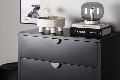 Kommode Piring aus Stahl in schwarz, 40x78x98 cm von Venture Home – Bild 31