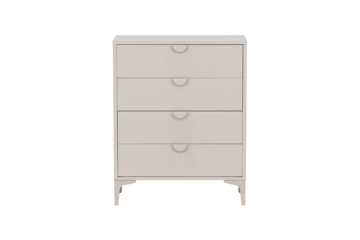 Kommode Piring aus Stahl mit 4 Schubladen in beige, 40x78x98 cm von Venture Home – Bild 18