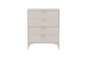 Kommode Piring aus Stahl mit 4 Schubladen in beige, 40x78x98 cm von Venture Home – Bild 18
