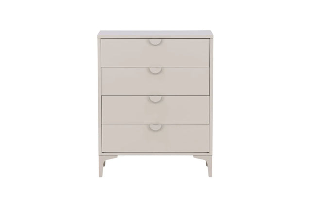 Kommode Piring aus Stahl mit 4 Schubladen in beige, 40x78x98 cm von Venture Home – Bild 18