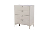 Kommode Piring aus Stahl mit 4 Schubladen in beige, 40x78x98 cm von Venture Home – Bild 19