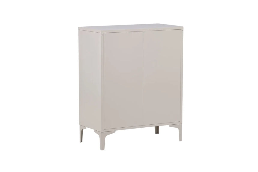 Kommode Piring aus Stahl mit 4 Schubladen in beige, 40x78x98 cm von Venture Home – Bild 23
