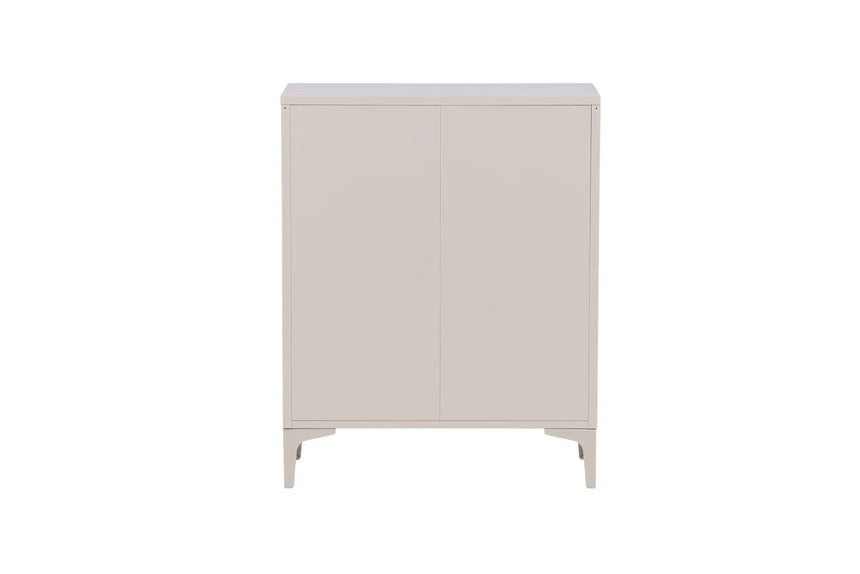 Kommode Piring aus Stahl mit 4 Schubladen in beige, 40x78x98 cm von Venture Home – Bild 24