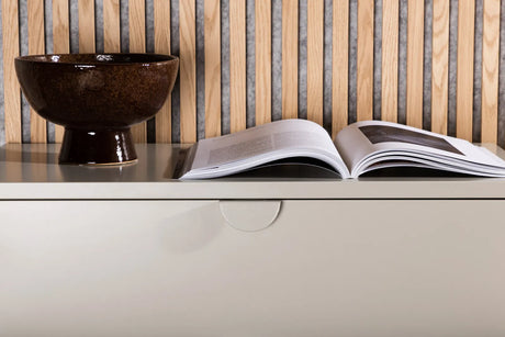 Kommode Piring aus Stahl mit 4 Schubladen in beige, 40x78x98 cm von Venture Home – Bild 33