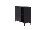 Kommode Piring in schwarz, 42x100x110 cm von Venture Home – Bild 21