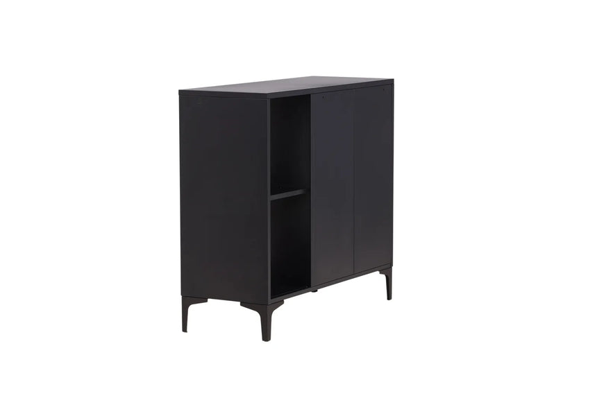 Kommode Piring in schwarz, 42x100x110 cm von Venture Home – Bild 23
