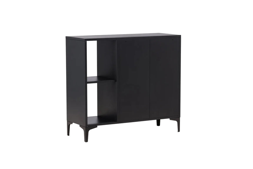 Kommode Piring in schwarz, 42x100x110 cm von Venture Home – Bild 24