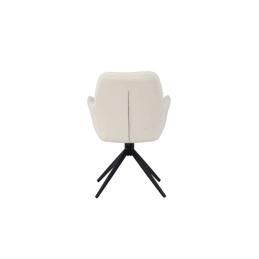 Manchi Esszimmerstuhl 2er-Pack - Schwarz / Weiß von Venture Home – Produktbild 12