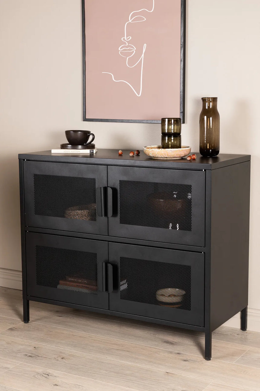 Nachtisch Bakal aus Stahl in schwarz, 90x40x75 cm von Venture Home – Bild 16