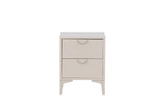 Nachttisch Piring aus Stahl in beige, 45x40x60 cm von Venture Home – Bild 17
