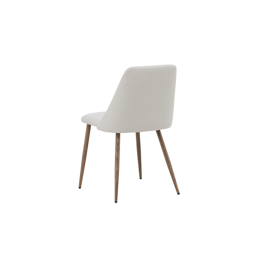 Night Essstuhl Mocca / Beige Leinen von Venture Home – Produktbild 11
