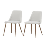 Night Essstuhl Mocca / Beige Leinen von Venture Home – Produktbild 2