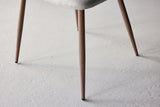 Night Essstuhl Mocca / Beige Leinen von Venture Home – Produktbild 4