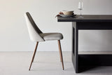 Night Essstuhl Mocca / Beige Leinen von Venture Home – Produktbild 6