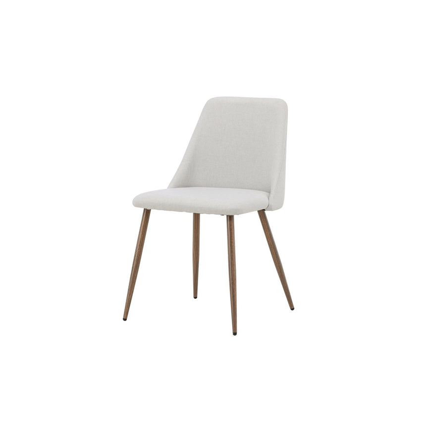 Night Essstuhl Mocca / Beige Leinen von Venture Home – Produktbild 7