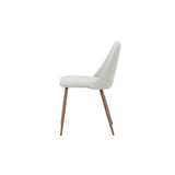 Night Essstuhl Mocca / Beige Leinen von Venture Home – Produktbild 9