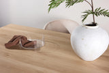 Olivia rechteckiger Esstisch Beige / Whitewash 100x210 cm von Venture Home – Produktbild 4