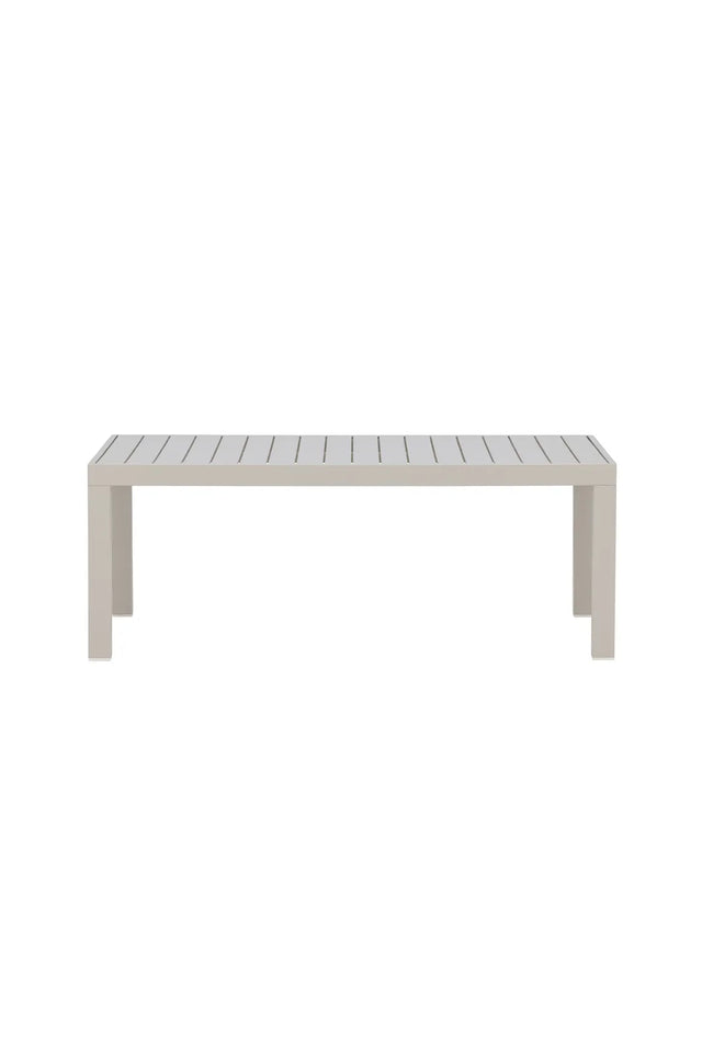 Outdoor Couchtisch Copacabana aus Aluminium, 120×70×45 cm von Venture Home – Bild 1
