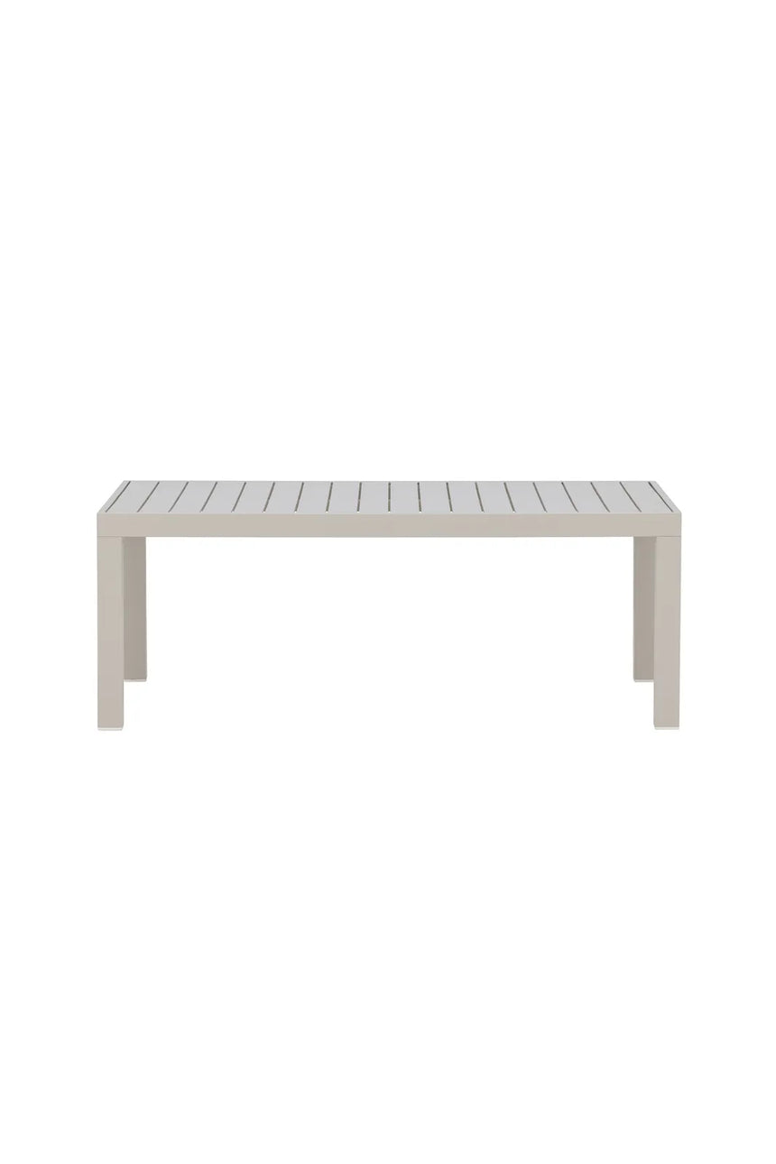 Outdoor Couchtisch Copacabana aus Aluminium, 120×70×45 cm von Venture Home – Bild 1