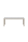 Outdoor Couchtisch Copacabana aus Aluminium, 120×70×45 cm von Venture Home – Bild 1