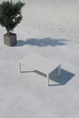 Outdoor Couchtisch Copacabana aus Aluminium, 120×70×45 cm von Venture Home – Bild 13