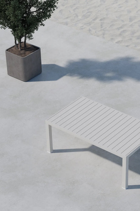Outdoor Couchtisch Copacabana aus Aluminium, 120×70×45 cm von Venture Home – Bild 14