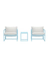 Outdoor Lounge-Set Messina aus Stahl in Hellblau und Beige von Venture Home – Bild 1