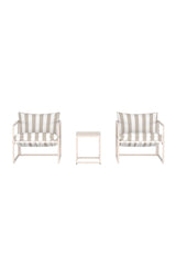Outdoor Lounge-Set Messina aus Stahl von Venture Home – Bild 1