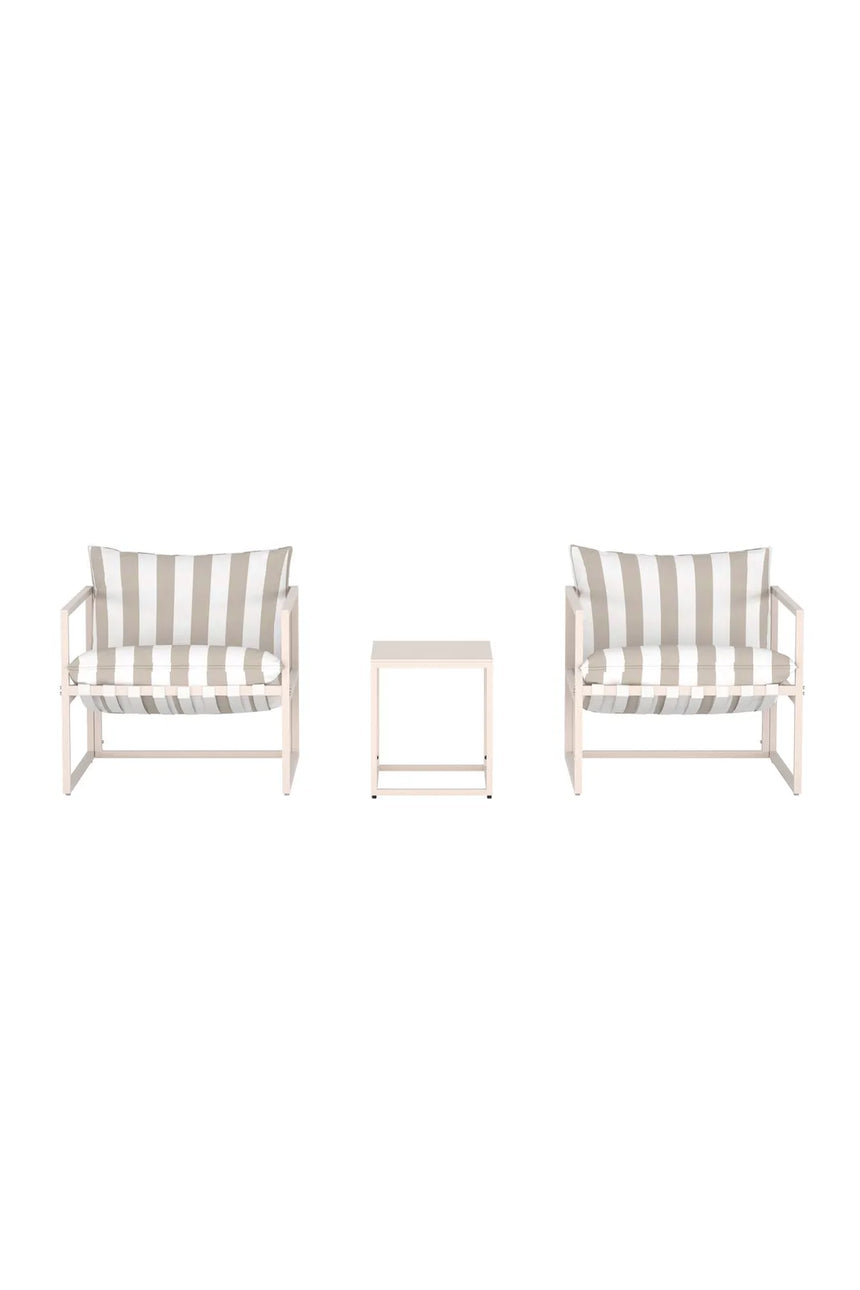 Outdoor Lounge-Set Messina aus Stahl von Venture Home – Bild 1